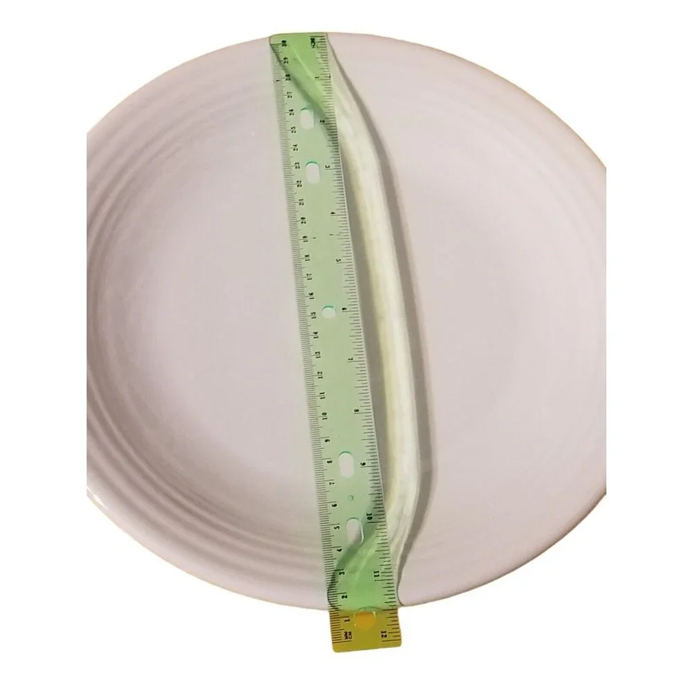 Fiesta‎ Homer Laughlin White Round Chop Plate/Platter 11.5